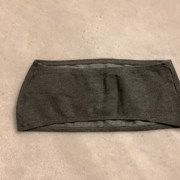 American Apparel grey bandeau - Picture 2 of 3